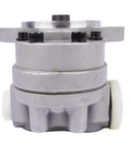 Front view of Getanye Hydraulic Gear Pump 7000311 Replacement for Bobcat S70 Skid Loader showing metal construction and fittings.