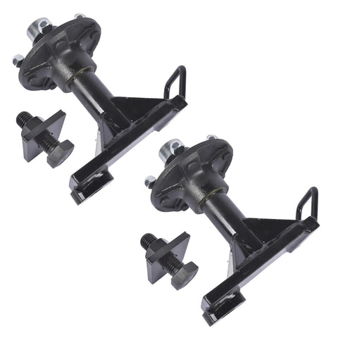 Five By Five Point Five Lug Container Handling System With Bolt On Spindle Kit for Shipping Containers, shown uninstalled