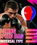 Boxer training with Speed Ball For Boxing Training With Universal 8mm Screw Replaceable Spare Sandbag Realistic 6.69 By 9.8 Inch Ball