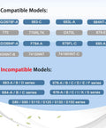 Compatibility chart for S97015162 Motor Upgrade Assembly Compatible with Broan NuTone Bathroom Exhaust Fans 8x8-1/4 Housing