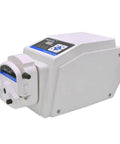 BT100 Variable Speed Peristaltic Pump with Pump Head YZ15, Flow Rate 0.06~360 mL/min, 0.1-100rpm, with 2 meter 17# Tubing, side view