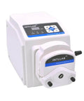 BT100 Variable Speed Peristaltic Pump with Pump Head YZ15, Flow Rate 0.06~360 mL/min, 0.1-100rpm, with control panel view