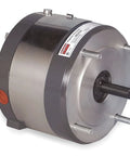 C-face magnetic disc brake motor delivers precise stopping with 3 ft-lb torque, compact unit with visible 5/8 inch shaft.