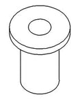 Line drawing of Compatible with Case-IH Retainer Spring Torque Limiter Pressure Plate Part No: A-A155865