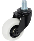 Premium Replacement Caster Wheel 76mm By 30mm For Razor Crazy Cart CC XL And DLX Complete Front And Rear Wheel Assembly Heavy Duty Urethane