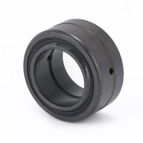 Double Sealed Radial Spherical Bearing with One Point Five Inch Bore in Chrome Steel for heavy duty machinery, side view