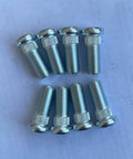 8PCS Rear Wheel Bolt Lug Studs 101922201 416-061 for Club Car DS Golf Cart, showing threaded design and durable metal finish