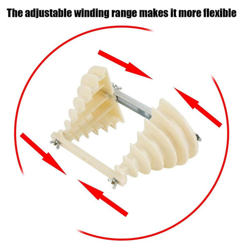 Six Layer Single Phase Coil Wire Winding Mold For Electrical Machines Plastic Winding Tool For 0.55 To 3KW Motors
