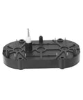 Stepper Rotation Motor 270 Degrees Auto Instrument Machine, 2.9 x 5.9cm, Black, top view showing compact design.