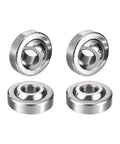 HiPicco GE5C radial spherical plain bearings, 5 mm ID x 14 mm OD x 6 mm W, sealed, self-lubricating, 4 pcs