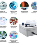 DC 12V Adjustable Peristaltic Liquid Dosing Pump Dosing Head 8-70 ml/min with Adapter for Chemicals Liquids Aquarium Lab Analytical EK1971
