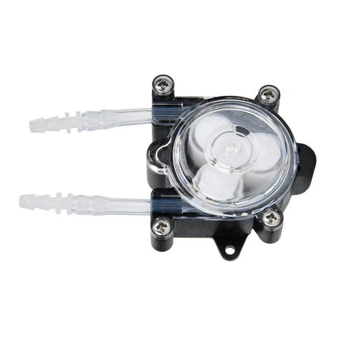 Peristaltic Pump,DC12V Mini Peristaltic Pump for Laboratory Bioengineering G528 32x23mm with transparent tubing