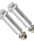 2 Deck Wheel Bolt Compatible with John Deere EZTrak Z365R Z375R Z425 Z435 Z445 GX21012 2-pack metal bolts and nuts