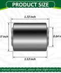 Diagram showing dimensions of Double Row Planter Bearing 5203KYY2 Angular Contact HD Seal Fits John Deere Planters and Seed Drills