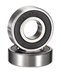 Double Rubber Sealed Angular Contact Bearing 3203-2RS 17x40x17.5mm Chrome GCr15 Steel for pumps motors gearboxes