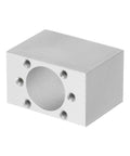 Front view of DSG1210/1205 Ball Screw Nut Housing Seat Mount Bracket Holder Base for Ball Screw Nut SFU1204, CNC Machine Parts