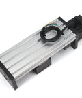 Dual Linear Rail Guide Ballscrew SFU1605 with Square Linear Rails with NEMA23 Stepper Motor, 100mm Effective Stroke Length for CNC Router Parts X Y Z Linear Stage Actuator (100mm Stroke) - angled view
