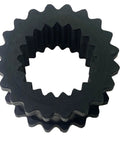 Elastomer Coupling Sleeve 8JE for S Flex Gear Drives delivers reliable vibration damping and smooth torque transfer, black gear shape.