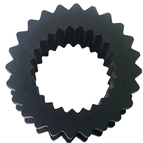 Elastomer Sleeve for S-Flex Gear Systems delivers torque transfer and shock damping in rotating drives, side view.
