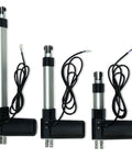 18 Inch Stroke Electric Linear Actuator, 400 lbs Force, IP66 Water Resistance - High Load Linear Actuator in different views