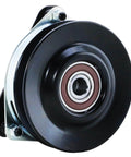 Side view of Electric PTO Clutch Replacement New for Ariens Gravely 4387900, Husqvarna EZ 4220 4624 showing pulley and bearing.