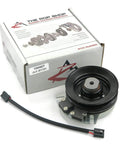 Electric PTO Clutch for Warner 521730, 5217-35, 521735, 5217-46, 521746, 5217-76 with 1in bore and pulley, product box visible