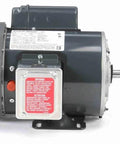Side view of Farm Duty High Torque Motor, Single Phase Capacitor Start, 3/4 hp, 1800 RPM, 115/208-230V, 11.0/5.4-5.5 amp