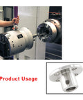 Two-Pack 6mm bore flange shaft couplings installed in machinery for precise alignment and torque transfer in DIY RC motors and micro-machines.