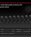 Flywheel Bolts Set Compatible with Audi A1 A3 A4 A5 A6 Q2 Q3 VW Golf Passat Tiguan Transporter 1.8/2.0T, 8-bolt OEM replacement