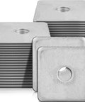 Keep fastenings secure with this 70 pack galvanized steel square washers set, featuring 2x2 inch outer size, 0.5 inch inner diameter