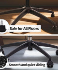 Heavy Duty Gaming Office Chair Base Replacement Set With Bottom Plate Stand Cylinder And 5 Wheels Bell Glides Black, 28 Inch Metal Base For Chair, Tilt Control Mechanism, Mounting Hole Spacing 10 By 6 Inches, Rust Resistant And Sturdy