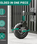Heavy Duty Gate Wheel 8 Inch With Spring Loaded 360 Degree Rotation Gate Caster Kit for Wooden Gates and Metal Tube Gates