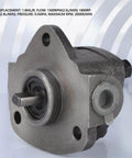 Gear Oil Pump 0.5Mpa 1800r/min Insert Type Lubricating Cycloid Oil Pump Replacement Part for Lathe Drilling Milling Grinding Machine Hydraulic Equipment Accessories(TOP-11A)