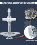 Replacement Gear And Sprocket Kit For Chamberlain Sears Craftsman LiftMaster 41C4220A with industrial-grade steel components.