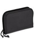 Black zippered case for 3-Gun Maintenance Kit with Individual Torque Limiters, featuring compact storage for gun care tools.