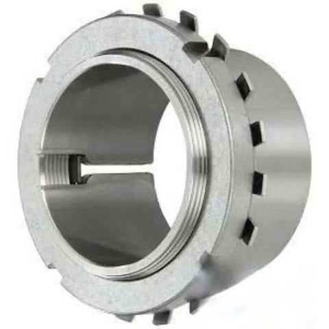 H3030 Bearing Adapter Sleeve with Lock Nut & Washer for mounting tapered bore bearings on cylindrical shafts.