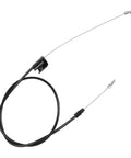 Heavy Duty Control Cable 946-1130 Direct Replacement for Riding Lawn Mowers with Weatherproof PTFE Coated Inner Wire, coiled view
