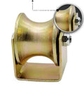 Pulley,Pulley Wheel, Sliding Gate Roller with Bracket,Heavy Duty Barn Door Casters,45# Steel Slide Gate Hardware