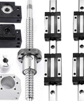 Two Pack HGR15 HGH15 Linear Guide Rails 300mm Length With Four HGH15CA Carriages RM SFU1605 Ball Screw Set for CNC Machine