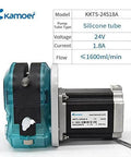 KKTS-24S18 1600ml/min high Flow peristaltic Pump 24V Stepper Motor with silicone tube for lab use