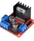 HiLetgo 4pcs L298N Motor Driver Controller Board Module Stepper Motor DC Dual H-Bridge for Arduino Smart Car Power UNO MEGA R3 Mega2560