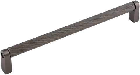 Bar Pulls 8 13/16 Inch Center To Center Cabinet Handle In Honey Bronze Finish, sturdy steel construction, front view