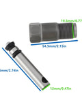 2 Sets of 2-20 Tons Hydraulic Jack Oil Pump Piston Set showing dimensions 69.5mm, 54.5mm, and 19.5mm with strong fit and operation