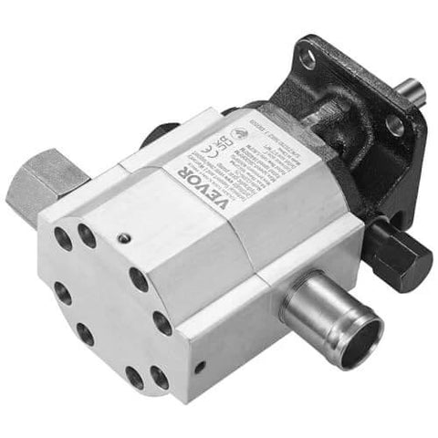 Hydraulic Wood Log Splitter Pump, 16GPM, 2 Stage 4000PSI, 1'' Inlet 1/2'' NPT Outlet 3600 RPM Aluminum Hydraulic Gear Pump