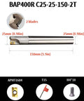 APMT1604PDER DP Indexable Carbide Milling Inserts With End Mill Holder for steel cutting 0.98in shank 5.9in length