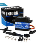 35KG Brushless Waterproof High Voltage Servo Motor High Torque Digital Servo for RC Car Model in package with parts