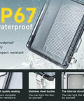 IP67 Waterproof Electrical Junction Box With Clear ABS Plastic Enclosure for Outdoor Garden Use