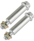 2 Deck Wheel Bolt Compatible with John Deere EZTrak Z365R Z375R Z425 Z435 Z445 GX21012 shown in silver metal finish