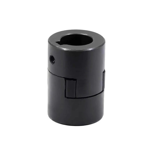 L075 Flexible L Jaw Coupling Set With Buna N NBR Rubber Spider For Compact Power Transmission And Shaft Alignment, front view