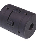 L075 L Jaw 3 Piece Coupling Set For Log Splitters And Hydraulic Equipment With Two Hubs And NBR Insert HT250 Steel For Efficient Torque Transfer Between Rotating Shafts In Pumps Gearboxes And Related Mixing Systems